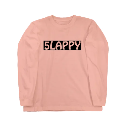 5LAPPY（スラッピー）ブラックロゴ ロングスリーブTシャツ