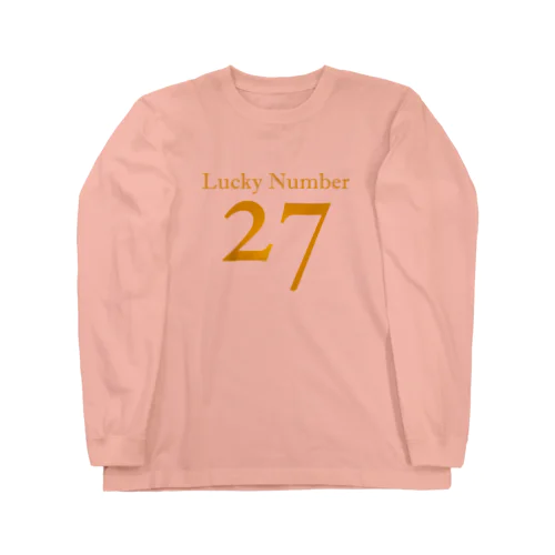 ラッキーNo.27 Long Sleeve T-Shirt