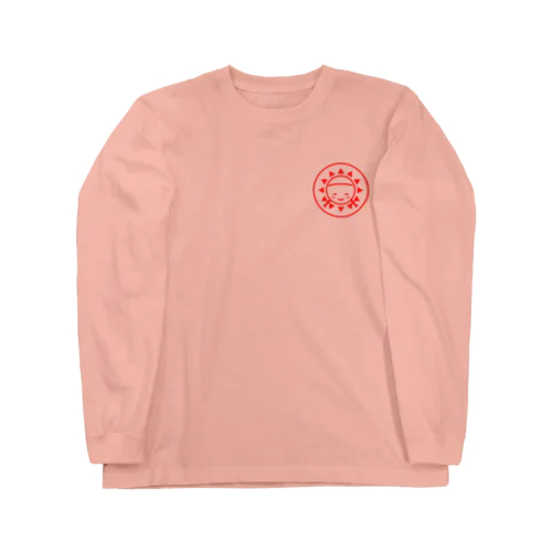 おさげのたいようロングスリーブTシャツ Long Sleeve T-Shirt