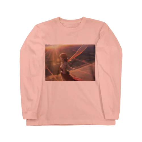 秋城宮茜の夕顔 Long Sleeve T-Shirt