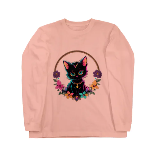 ねこのらーにあ Long Sleeve T-Shirt