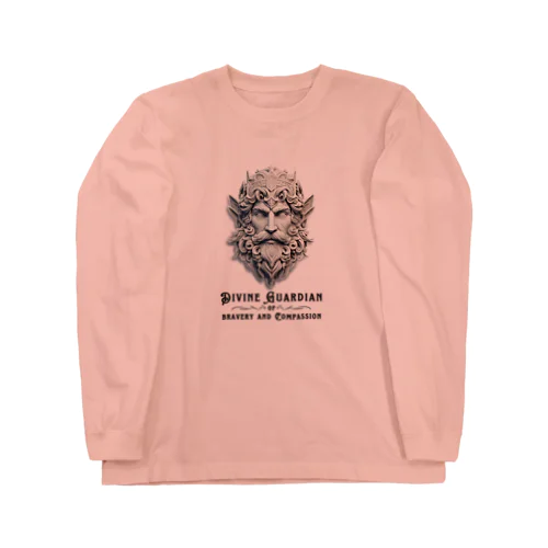 勇気と慈愛の守護神!(淡色用) Long Sleeve T-Shirt