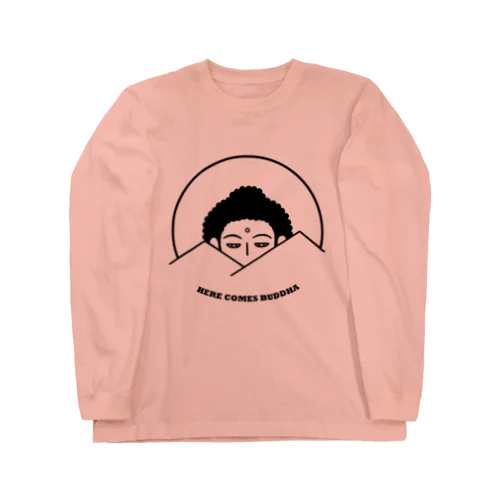 Here Comes Buddha Long Sleeve T-Shirt