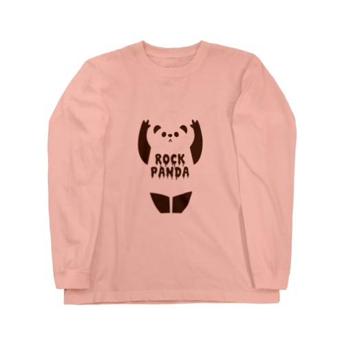 ロックパンダ　byサポパン Long Sleeve T-Shirt