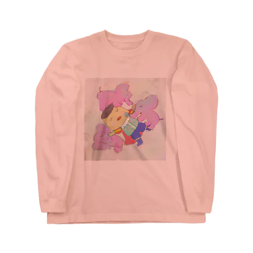 プリン王子とスヤスヤこぞう Long Sleeve T-Shirt