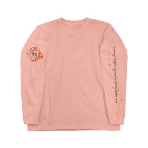 my dog my life 赤柴さん Long Sleeve T-Shirt