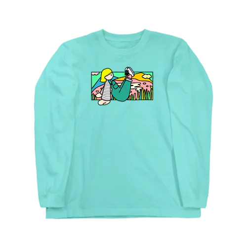 Nの女の子(前) Long Sleeve T-Shirt