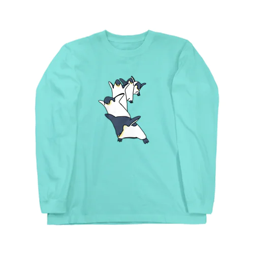 踊るペンギン Long Sleeve T-Shirt