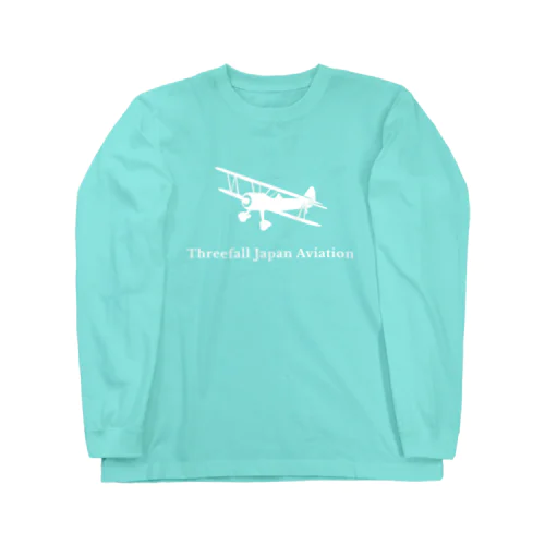 【Threefall Japan Aviation 】Tシャツ ロングスリーブTシャツ