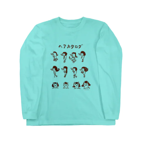 ヘアカタログ ロングスリーブTシャツ