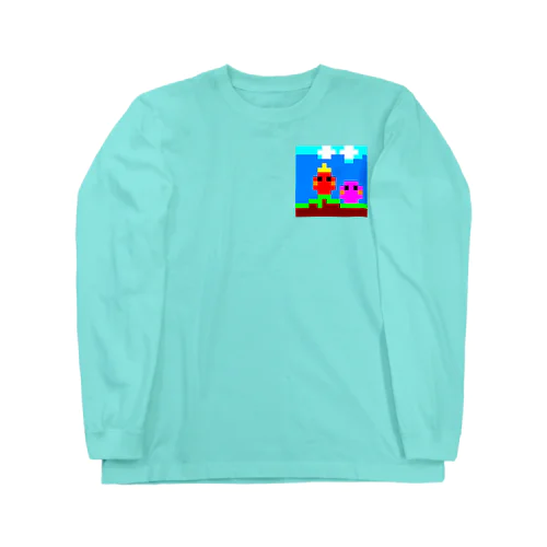 赤いボールくん Long Sleeve T-Shirt