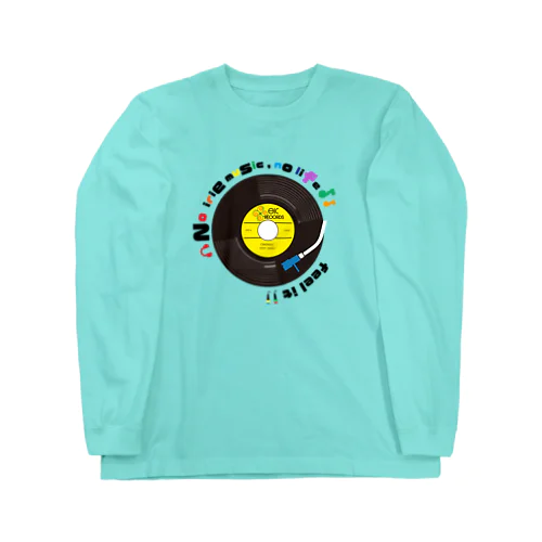 eic records　7インチアナログ Long Sleeve T-Shirt