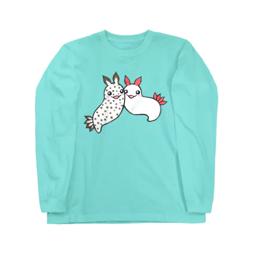 干支に因んだ海の生き物【卯🐰】 Long Sleeve T-Shirt