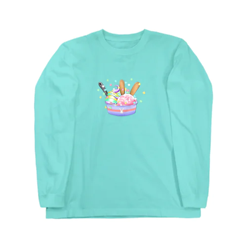 うさカップアイス Long Sleeve T-Shirt