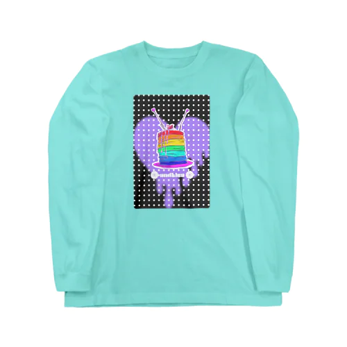 Melty Rainbow Long Sleeve T-Shirt