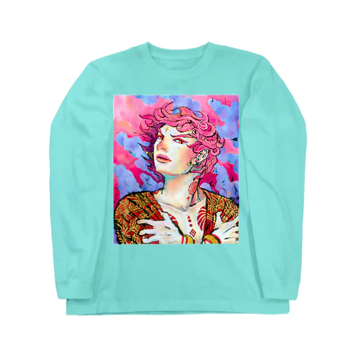 啼きいさちるスサノオ Long Sleeve T-Shirt