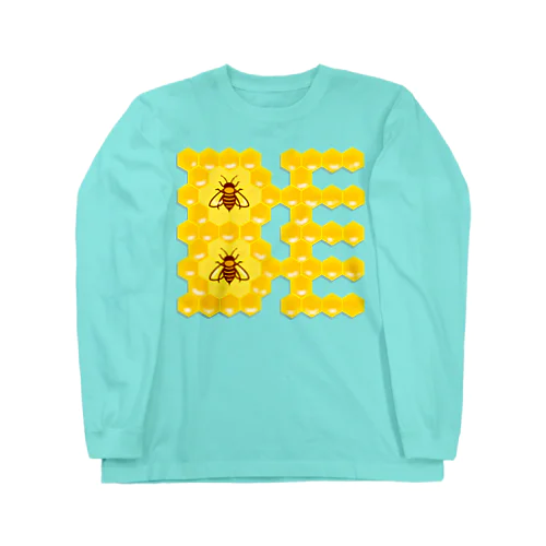 ハニカム構造(BEE） Long Sleeve T-Shirt