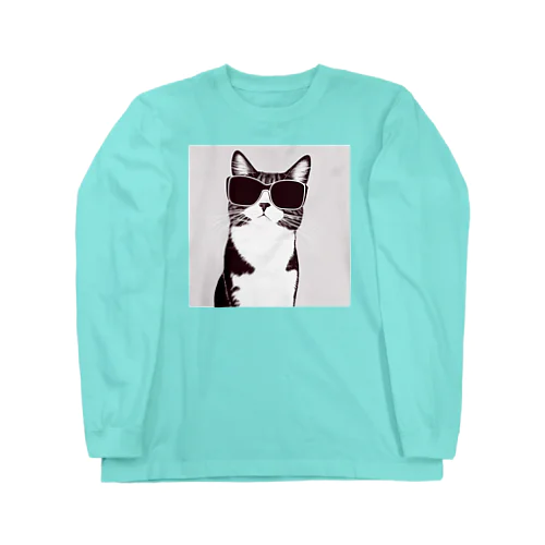 dandy cat 01 Long Sleeve T-Shirt