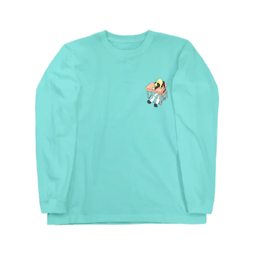 うつむき　胸元 Long Sleeve T-Shirt