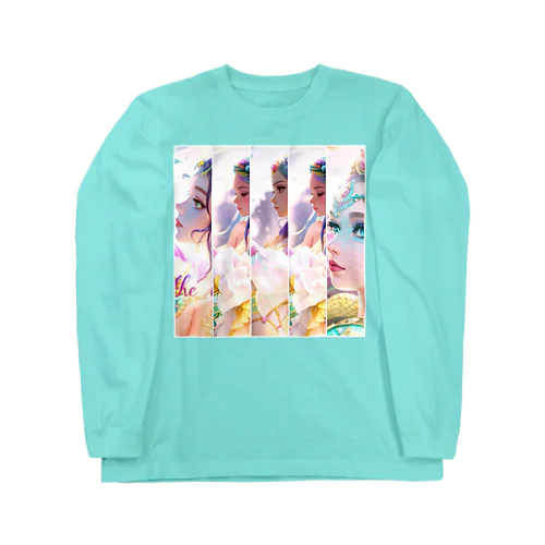 宇宙に感謝　愛は祈りなり。 Long Sleeve T-Shirt