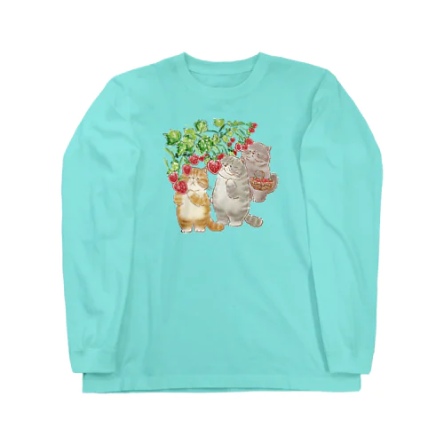 いちご狩り① Long Sleeve T-Shirt