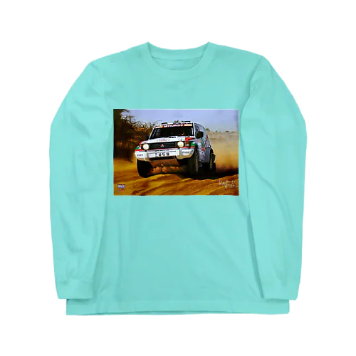 1997DAKAR 205 PAJERO Long Sleeve T-Shirt