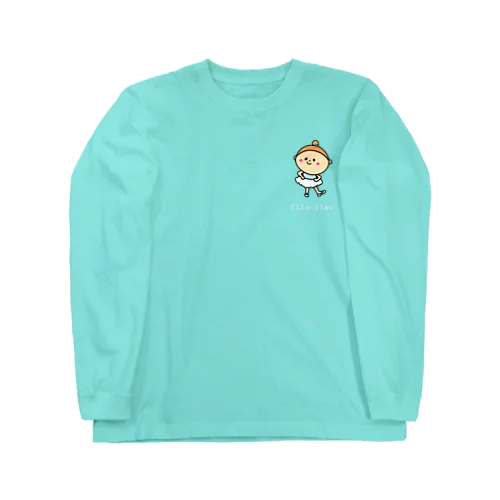 フリフラ　ワンポイント（ロゴホワイト） Long Sleeve T-Shirt