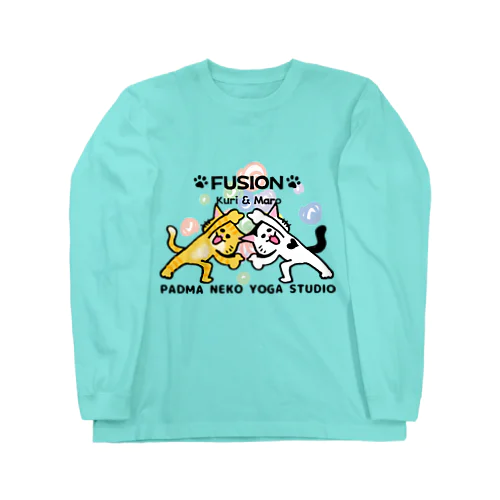 くりとまろのフュージョンポーズ Long Sleeve T-Shirt