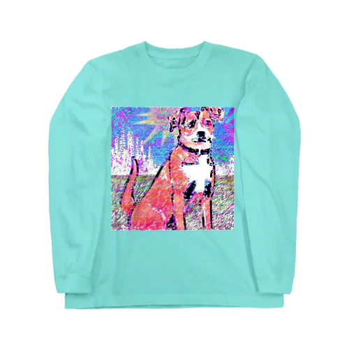 POPなDOG ロングスリーブTシャツ