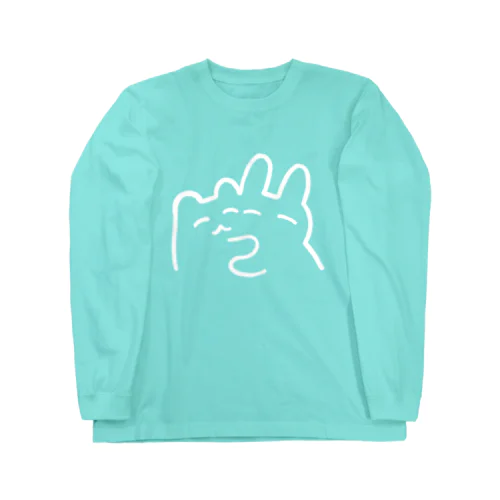 ともだち白 Long Sleeve T-Shirt