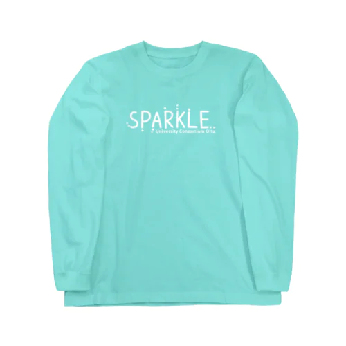 SPARKLE-ドロップス shiro ロングスリーブTシャツ
