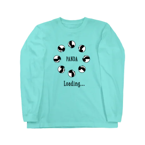 ローディングパンダ Long Sleeve T-Shirt