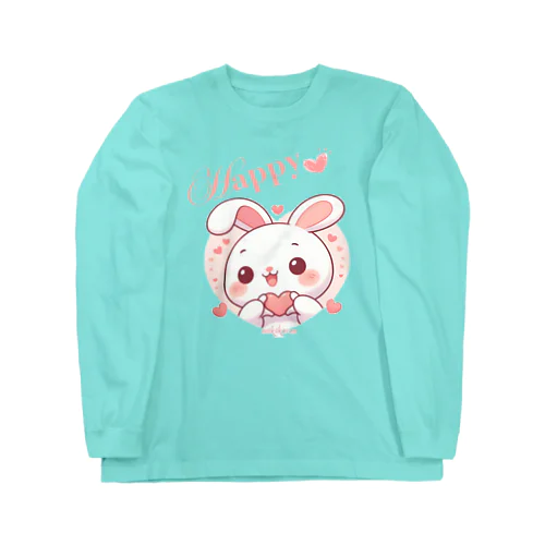 幸せを呼ぶうさぎ💖 Long Sleeve T-Shirt