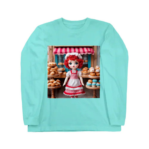 かわいい💕女の子のパン屋さん🥐🍞✨ Long Sleeve T-Shirt