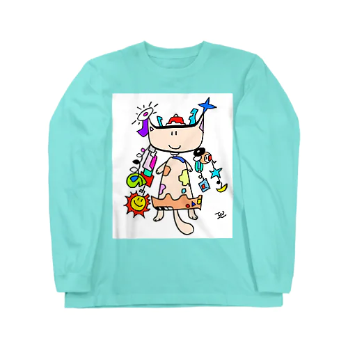 にゃんが選ぶ気まぐれバカンス必須アイテム2024 Long Sleeve T-Shirt