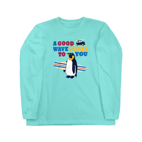 ペンギンサーファー Long Sleeve T-Shirt