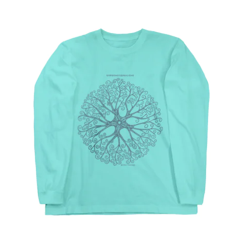 テヅルモヅルlightcolor Long Sleeve T-Shirt