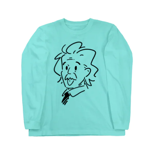 アインシュタイン 롱 슬리브 티셔츠