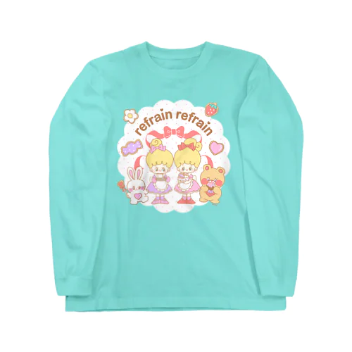 refrain refrain ♡ friends Long Sleeve T-Shirt