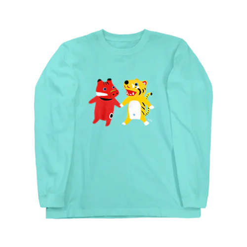 TOYTOY＜赤べこと張り子の虎＞ Long Sleeve T-Shirt