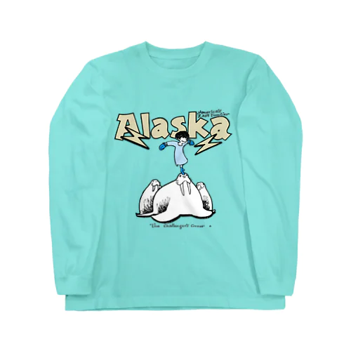 大村せつAlaska_04 ロングスリーブTシャツ