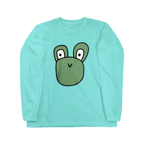 🐸みどりのかえる Long Sleeve T-Shirt