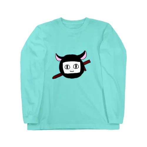 ねこ忍者 Long Sleeve T-Shirt