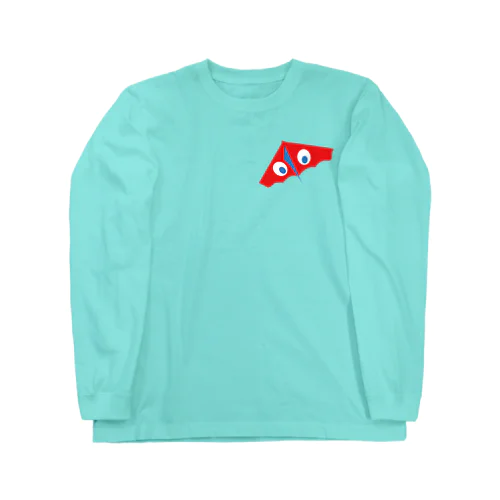 赤いカイト(ソロ) Long Sleeve T-Shirt