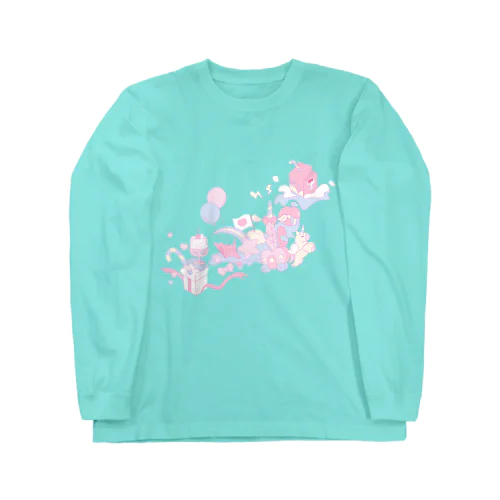 kawaii kamo nippon Long Sleeve T-Shirt