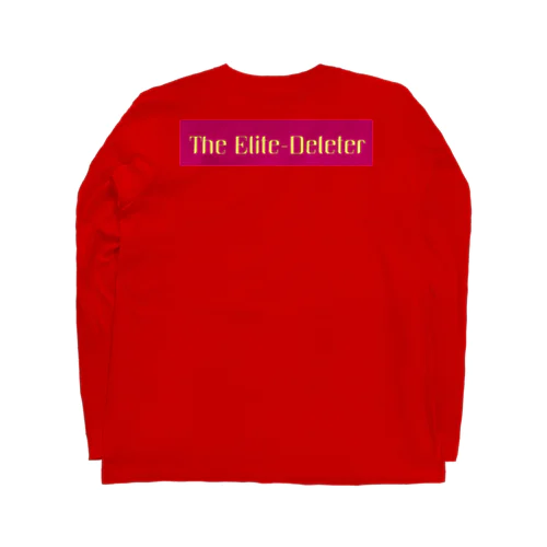 The Elite-Deleter Logo ver. ロングスリーブTシャツ