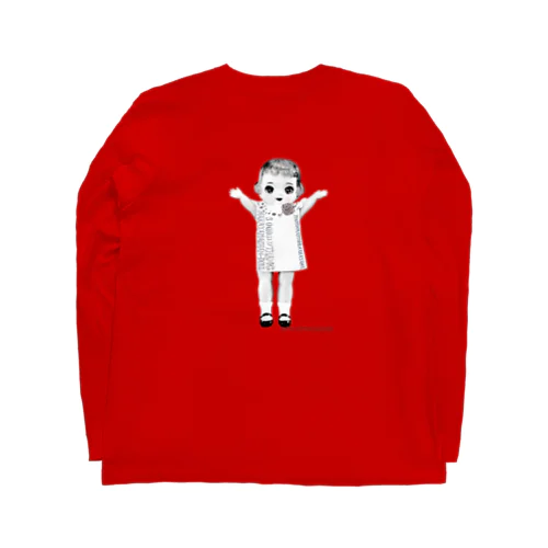 【300ホロワセルロイド人形ミーコ】全身タイプ Long Sleeve T-Shirt