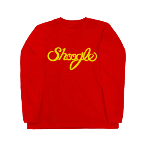 Shoogle(シューグル・週グル・週刊少年グルメ)ロゴ イエロー Long Sleeve T-Shirt