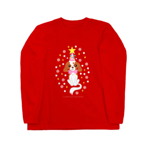 キャバリアクリスマス ロングスリーブTシャツ