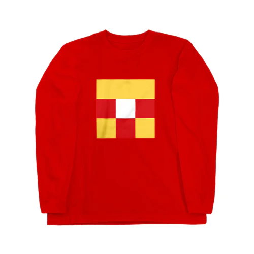 牛丼とカレー - 3×3 のドット絵 Long Sleeve T-Shirt